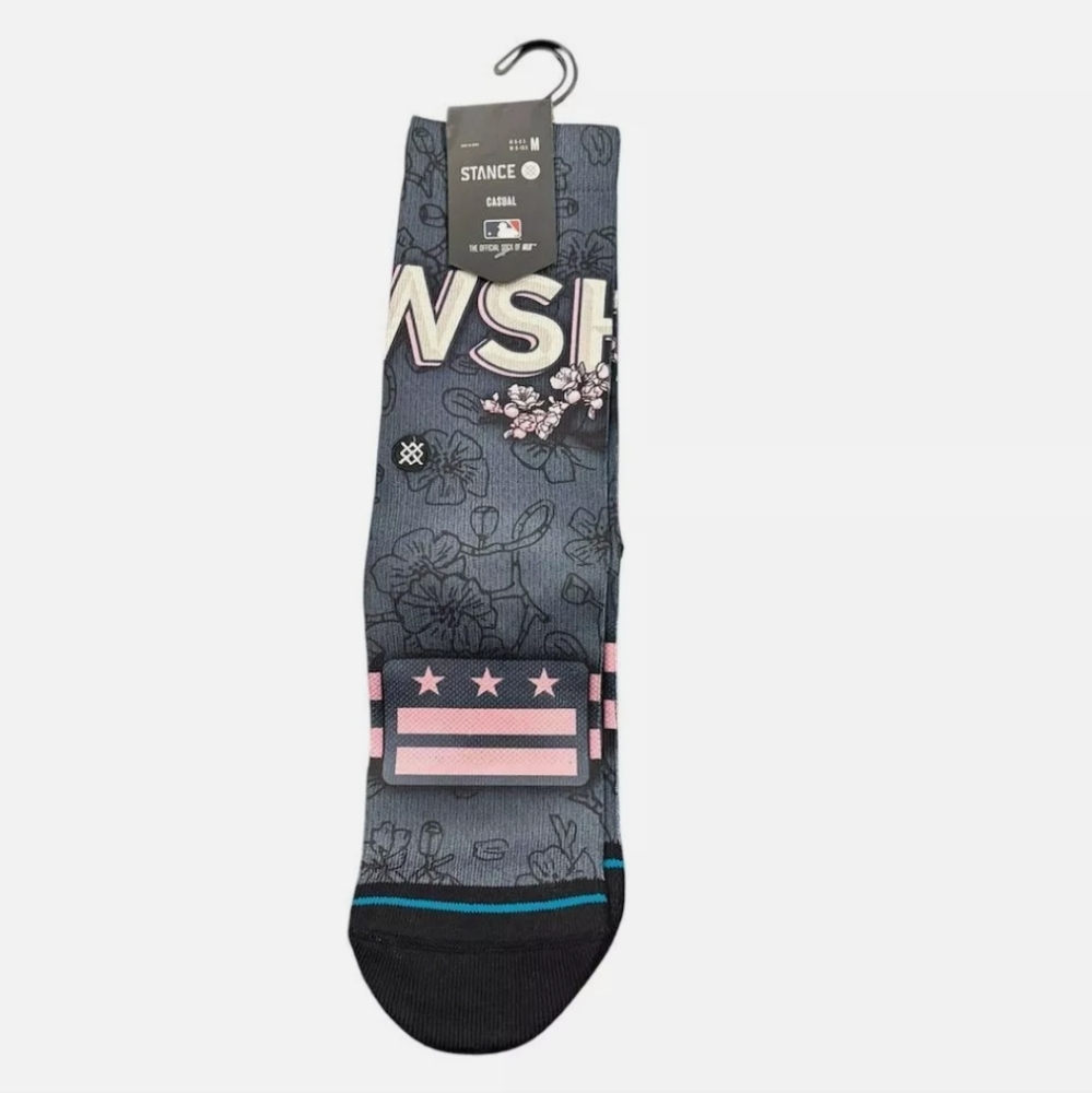 NWT Unisex Washington Nationals City Connect Stance Crew Socks - Picture 3 of 7